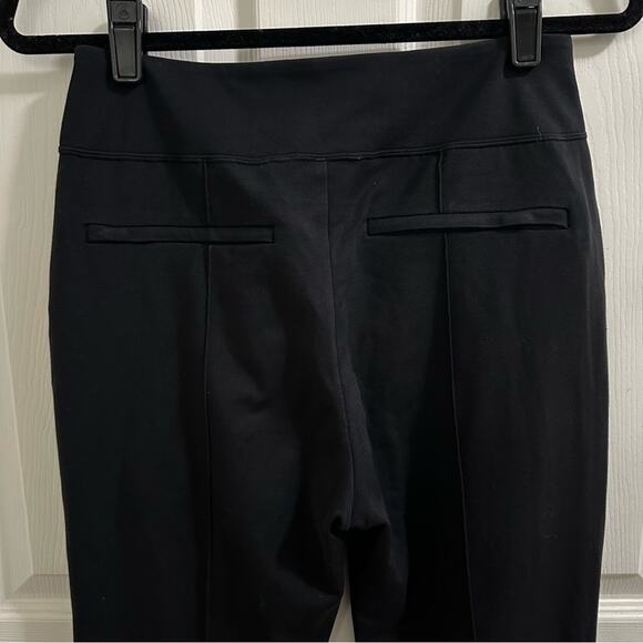 Athleta Eastbound Straight Ponte Stretch Work Pant Women’s size 6T Black classic - Picture 6 of 13